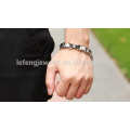 Bracelet couple en acier inoxydable, bracelet étanche pour dames